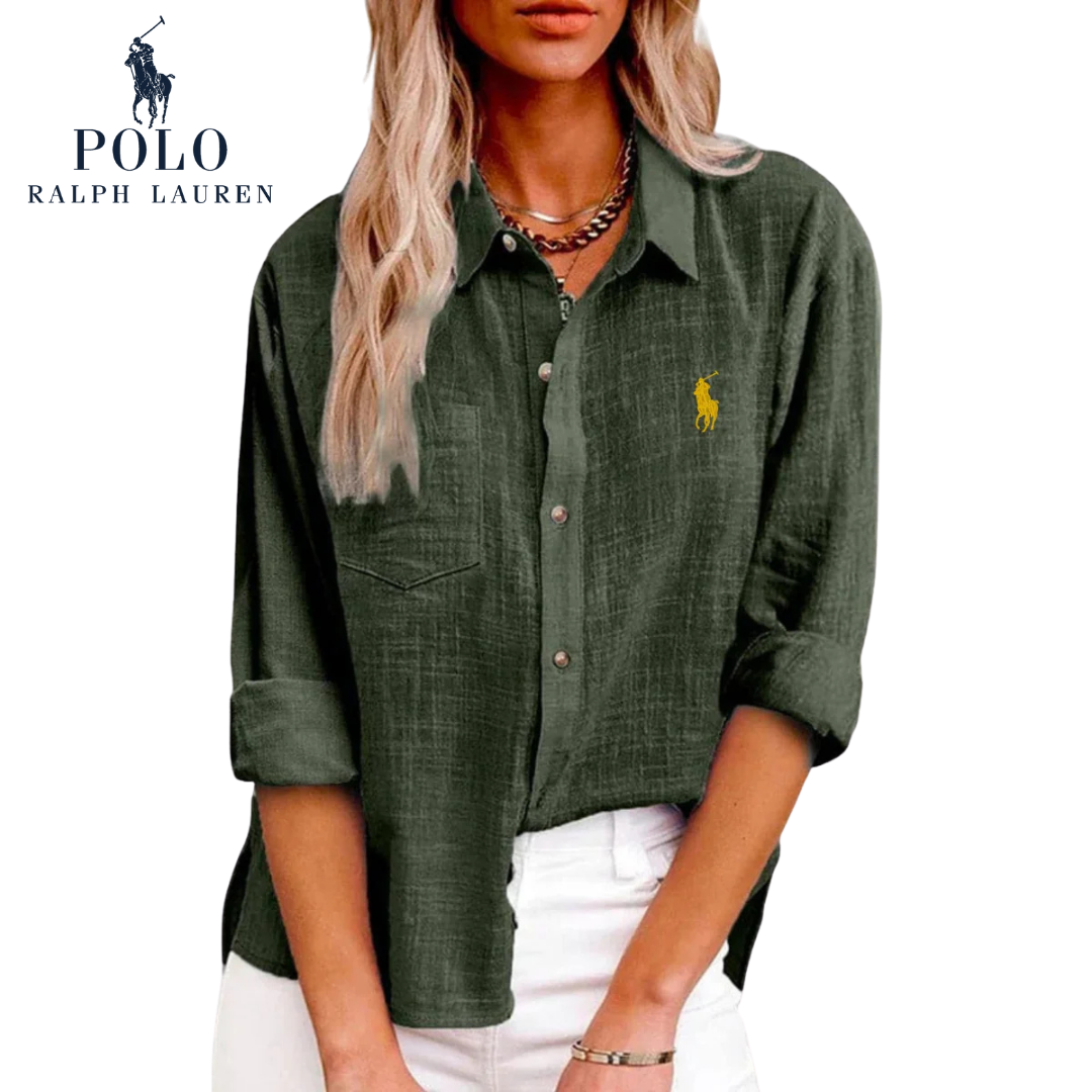 Camicia in cotone traspirante