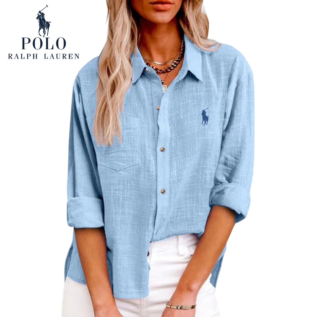 Camicia in cotone traspirante