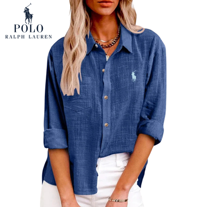 Camicia in cotone traspirante