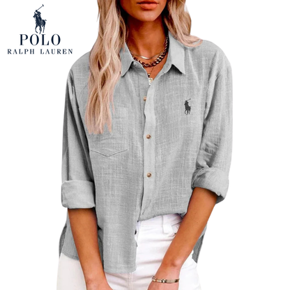 Camicia in cotone traspirante
