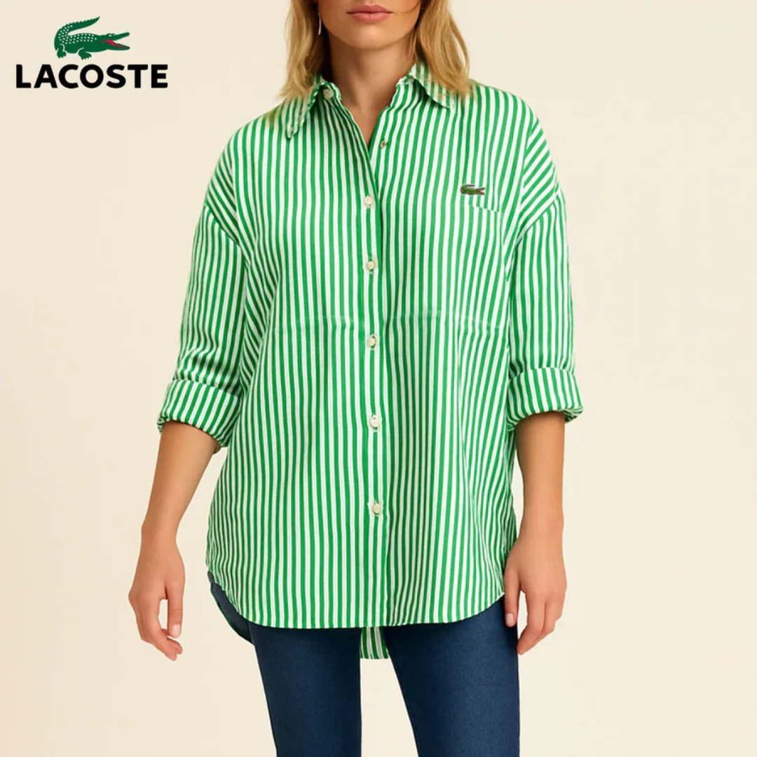 Camicia in cotone traspirante