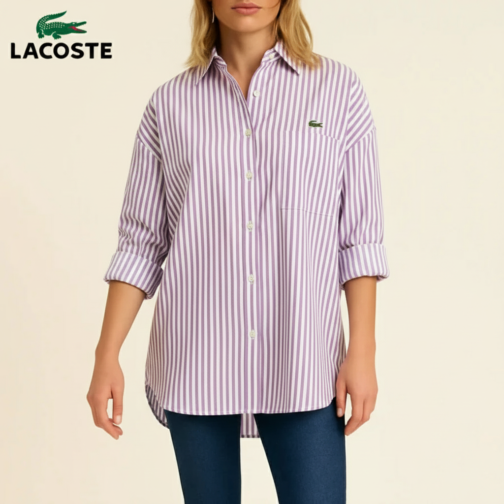 Camicia in cotone traspirante