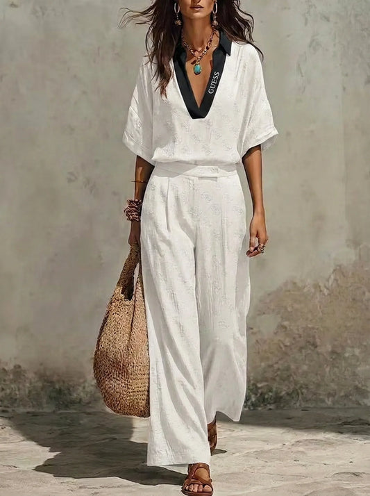 Coordinato Guess in puro cotone - Maglia + Pantalone IN OMAGGIO