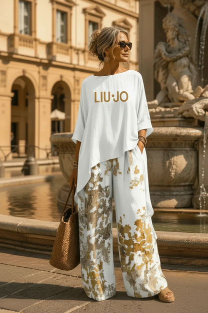Coordinato Liu•Jo in puro cotone - Maglia + Pantalone IN OMAGGIO