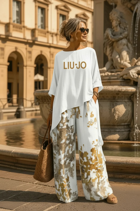 Coordinato Liu•Jo in puro cotone - Maglia + Pantalone IN OMAGGIO