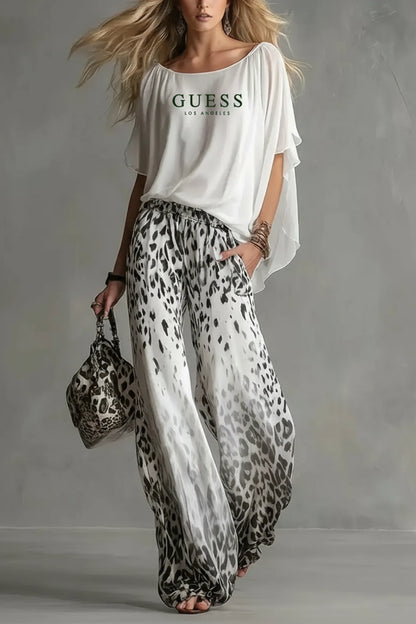 Coordinato Guess in puro cotone - Maglia + Pantalone IN OMAGGIO