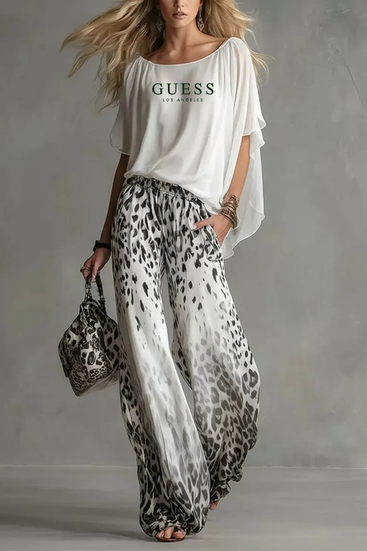 Coordinato Guess in puro cotone - Maglia + Pantalone IN OMAGGIO