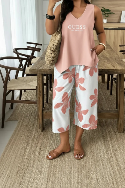 Coordinato Guess in puro cotone - Maglia + Pantalone IN OMAGGIO