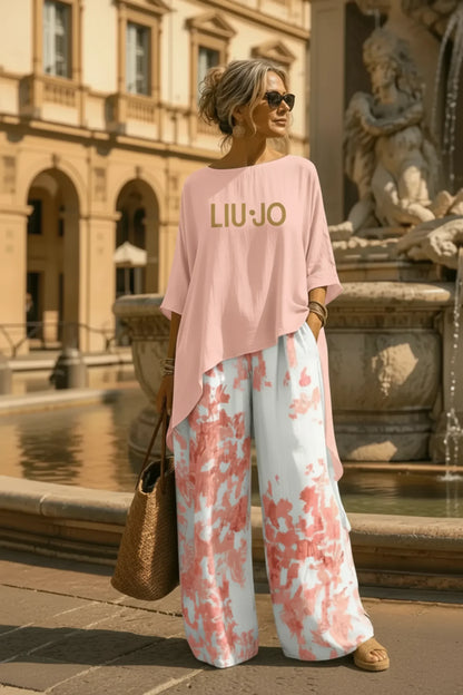 Coordinato Liu•Jo in puro cotone - Maglia + Pantalone IN OMAGGIO