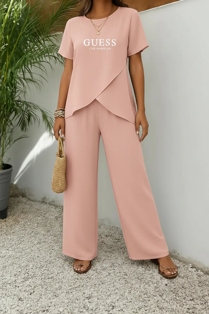 Coordinato Guess in puro cotone - Maglia + Pantalone IN OMAGGIO