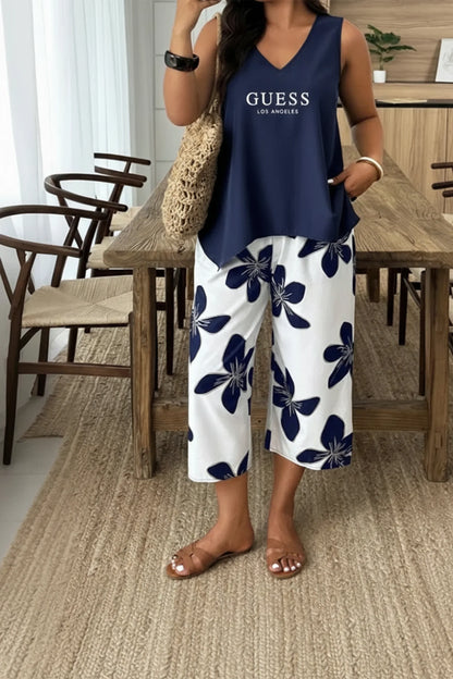 Coordinato Guess in puro cotone - Maglia + Pantalone IN OMAGGIO